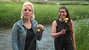 Vanessa Kossen und Britta von Lucke beim ‘Abenteuer Kanu-Tour: Die Oker ...