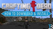 How To Download & Install the Crafting Dead Modpack in Minecraft - YouTube