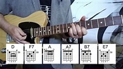 OH DARLING! GUITAR LESSON - How To Play Oh Darling! By The Beatles ...