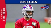 Josh Allen Previews 2021 NFL Playoffs | Buffalo Bills - YouTube