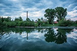 Blick auf den Alten Hafen in Marktsteft, … – Bild kaufen – 71335078 ...