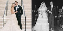 Eunice Kennedy Shriver Wore Her Grandmother's Dior Wedding Dress