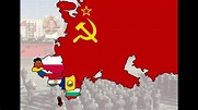 Warsaw Pact-Flag Map Speed Art - YouTube