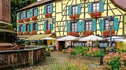 Ribeauville - Romantischer Weinort an der elsässischen Weinstraße ...