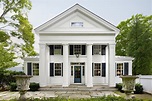 25 Homes with Eye-Catching Exteriors | Greek revival home, Greek ...