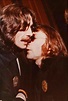 the last photo of John Lennon and George Harrison together. It was ...