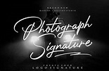 Download Photograph Signature Font FreePhotograph Signature Font free ...