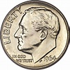 1 Dime "Roosevelt Silver Dime" - United States – Numista
