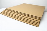 瓦楞纸板卡硬厚纸皮DIY手工儿童垫板隔板白色纸板模型板纸壳定制-阿里巴巴