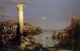 Thomas Cole, The Course of Empire: Desolation (and many others) The ...