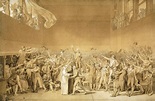 7. Juramento del Juego de la Pelota, David, 1791. - Historiarte los ...