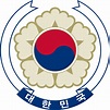 Das Wappen von Südkorea