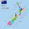 New Zealand Map - Guide of the World