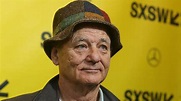 SXSW 2018: Bill Murray recites poem on street while wearing overalls ...
