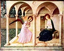 THE ANNUNCIATION by Fra Angelico, Renaissance Art Print, Angel Gabriel ...