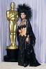 Cher at the 1986 Oscars | Oscar fashion, Cher outfits, Fashion history