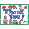 Thank You Postcards Full Color | Thank you postcards, Teacher ...