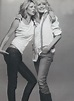 Kate Moss and Twiggy photographed by Sølve Sundsbø for i-D | Twiggy ...