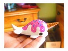 PREORDER-Kawaii cute ice cream Narwhal by CutieCrazeCafe on Etsy