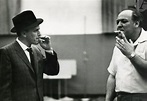 William Woodfield | Frank Sinatra and Billy May during the recording of ...