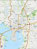Tampa Florida Map Of Florida - Guinna Hyacinthia