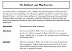 Love Maps - Intentional Marriages