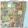 Pompano Beach Florida Street Map 1258050