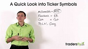 Stock Basics: What is a Ticker Symbol Definition and Meaning - Call Put ...