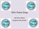 Kid's Peace Song w/Lyrics - YouTube