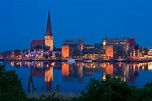 Rostock by NIght Foto & Bild | deutschland, europe, mecklenburg ...