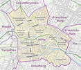 Berlin mitte mapa - Mitte mapa de berlín (Alemania)