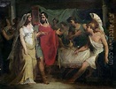 The wedding of Alexander the Great and Roxana 356-323 BC. Artists ...