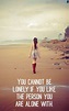 Being Alone Quotes And Feeling Lonely Sayings | YourFates