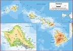 Printable Map Of Hawaii Islands