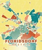 Floridsdorf Austria Map Digital Art by Alexandru Chirila - Pixels