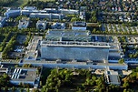 Luftbild München - Klinikgelände des Krankenhauses LMU - Klinikum der ...
