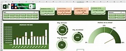 Como Elaborar Un Dashboard En Excel Gracur - Riset