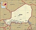 Map of Niger and geographical facts, Where Niger on the world map ...