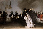 "El Jaleo" (1882) an oil painting of a flamenco dancer considered an ...