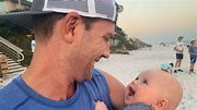 Travis Stork's Son Grayson Is Loving Life During Beach Vacation