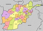 Maps of Afghanistan | Detailed map of Afghanistan in English | Military ...