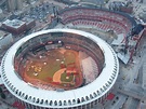 Interesting shot of the simultaneous tear down of Busch II and ...