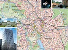 Mapas Detallados de Hannover para Descargar Gratis e Imprimir