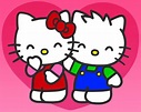 Kitty and Kitter in Couple Love by Kittykun123.deviantart.com on ...