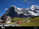Jungfraubahn, Kleine Scheidegg, Schweiz Stockfotografie - Alamy