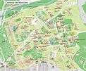 Campus de Moncloa of Complutense University Map - Complutense ...