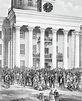Inauguration Of Jefferson Davis by Bettmann
