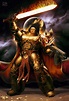 Warhammer 40k artwork — The Emperor Of Mankind by Ilya Gurenko