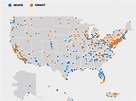Map: Sears and Kmarts left in America