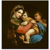 Cuadro famoso Madonna de la Silla - Rafael Sanzio - Reproducciones ...
